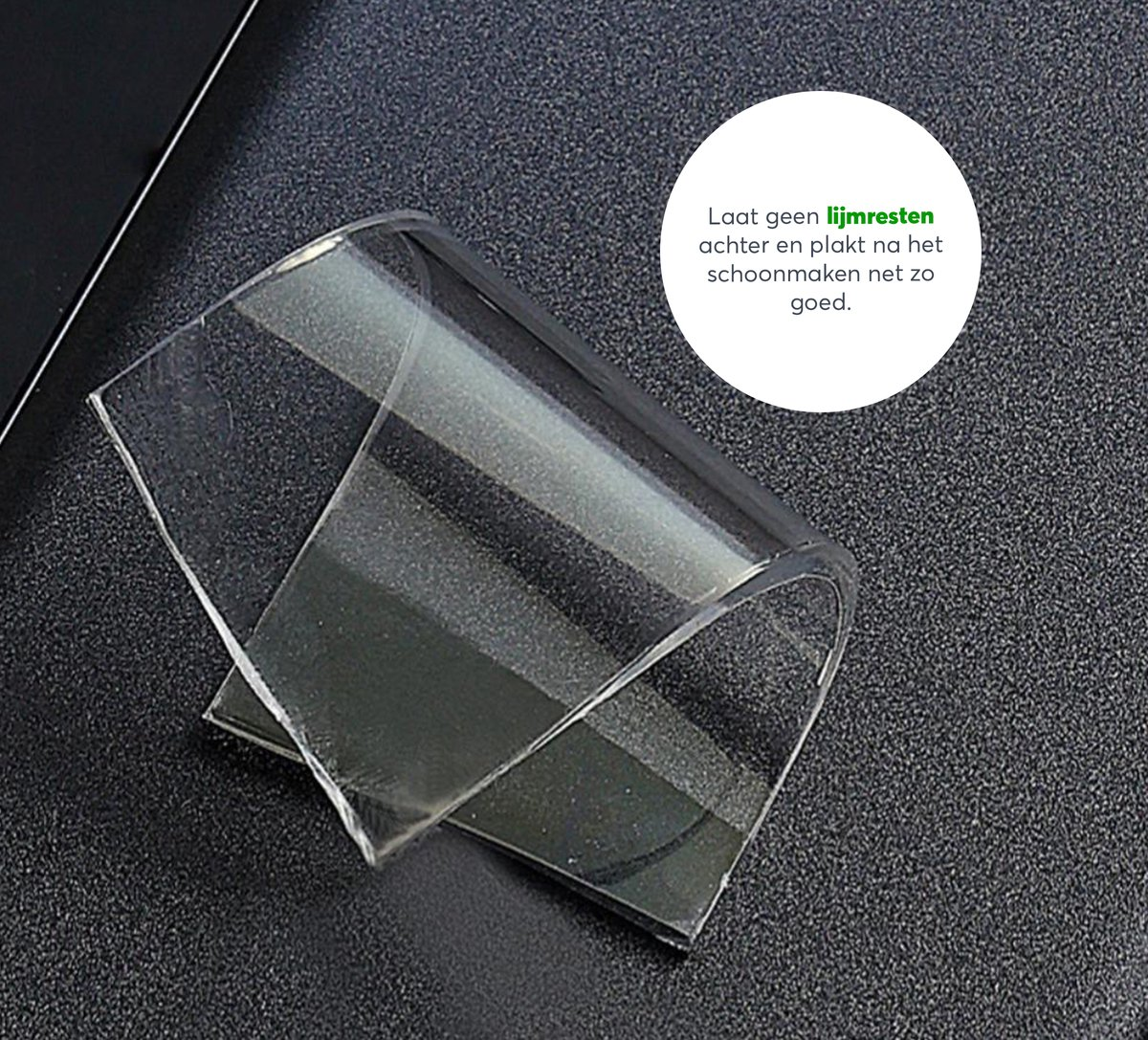Dubbelzijdig Nano Tape – Ophangen Zonder Boren – Transparant