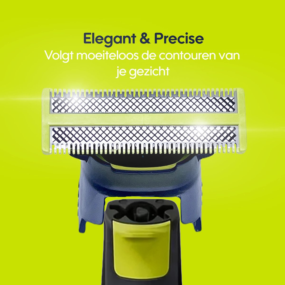 Vervangmesjes geschikt voor Philips OneBlade - QP2520/QP2530/QP2620/QP2630/QP2724/QP2834 – 3 stuks