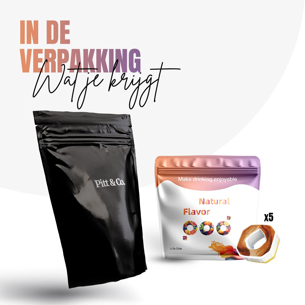 Geurpods 5x – Cola smaak