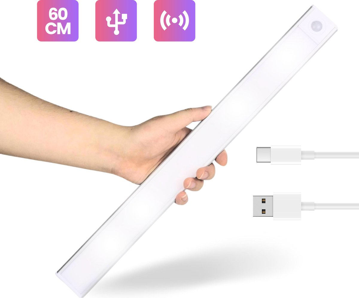 Keukenverlichting Onderbouw Led - met Bewegingssensor – USB Oplaadbaar