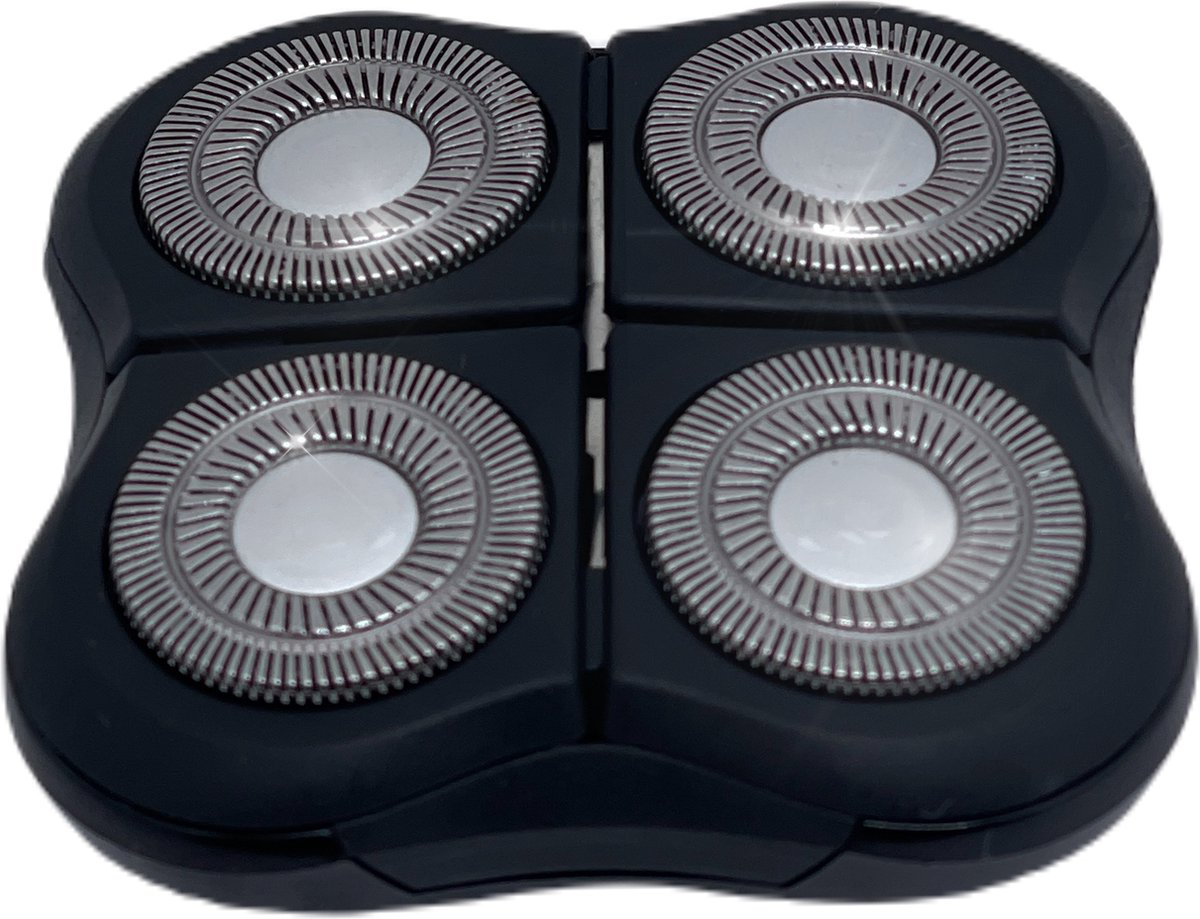 Scheerkop 4D geschikt voor Philips Series 7000 series 5000 series 9000 – Geschikt voor RQ11 RQ12 RQ10 - Zwart